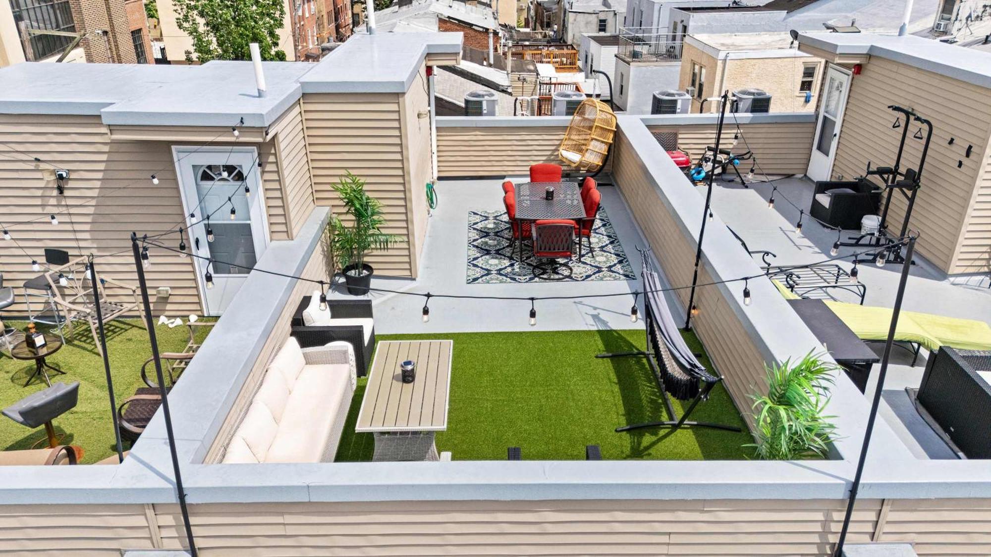 Вилла Brand New Dbl Unit Roofdeck Outdoor Patio Филадельфия Экстерьер фото